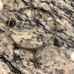 Alex and Ani gold starfish bracelet